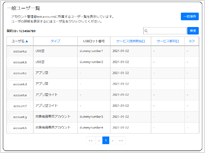 「契約情報の確認」の画面例